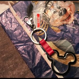 Disney Mickey Outline Bag Charm/Keychain